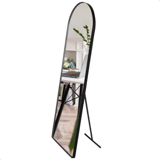 Espelho Corpo Inteiro Vitral 150x50cm C/ Suporte De Chão
