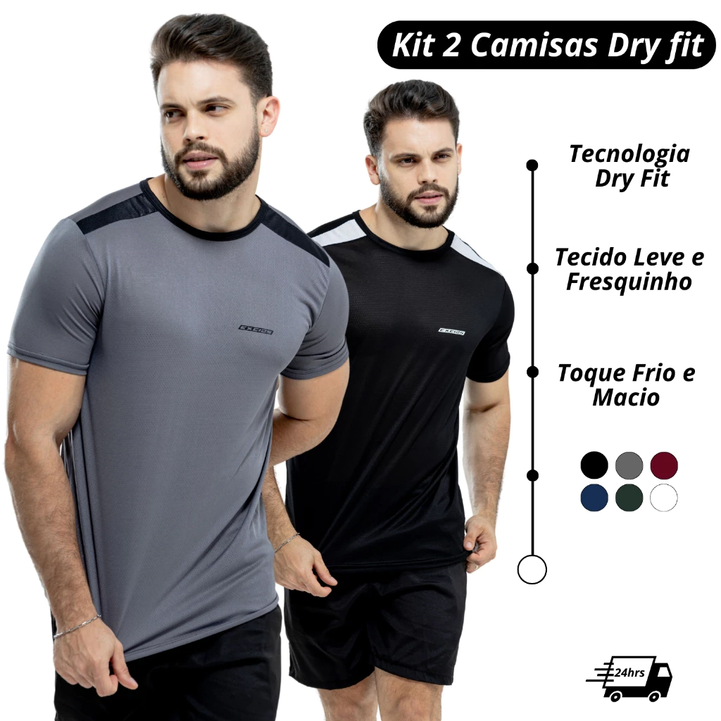 camisa dry fit