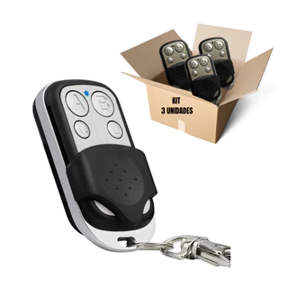 CONTROLE DE PORTÃO AUTOMÁTICO FREQUENCIA 433MHZ CONTROLE REMOTO KIT E INDIVIDUAL