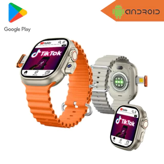 Smartwatch hw ultra 5g + Android bluetooth tela amoled exclusivo