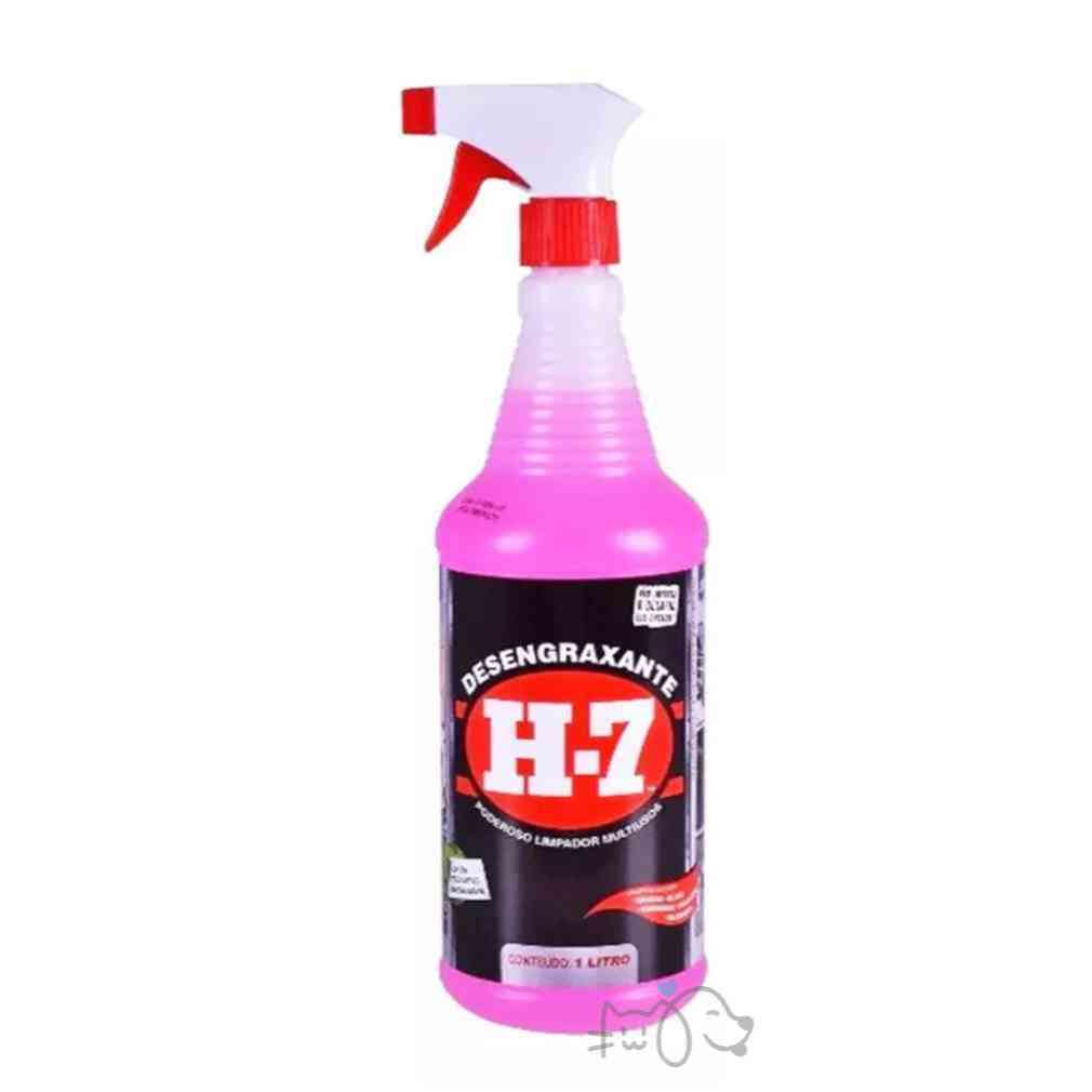 Desengraxante H-7 Limpeza Pesada Desengordurante Spray C/ Aplicador 500ml