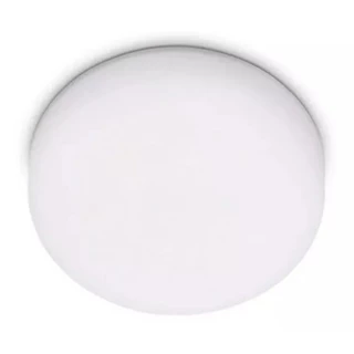 Plafon Redondo Sobrepor Led 24w e 25w Branco Quente Luz Amarela Borda Infinita 2 in 1
