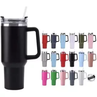 Copo Quencher 2.0 Térmico Stanley 1200ml com Canudo Tampa e Alça Antivazamento garrafa