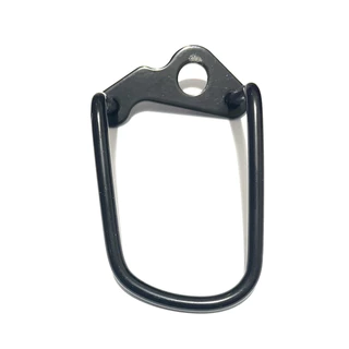 Protetor Bike NIPARTE Proteção de Aço Para Câmbio Traseiro Cor Preto de Bicicleta.