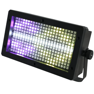 Strobo Led Colorido Rgbw Dmx Automatico Batida da Musica