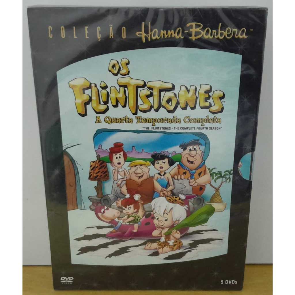 BOX COM 5 DVDS OS FLINTSTONES - QUARTA TEMPORADA - DUBLADO - LACRADO ...
