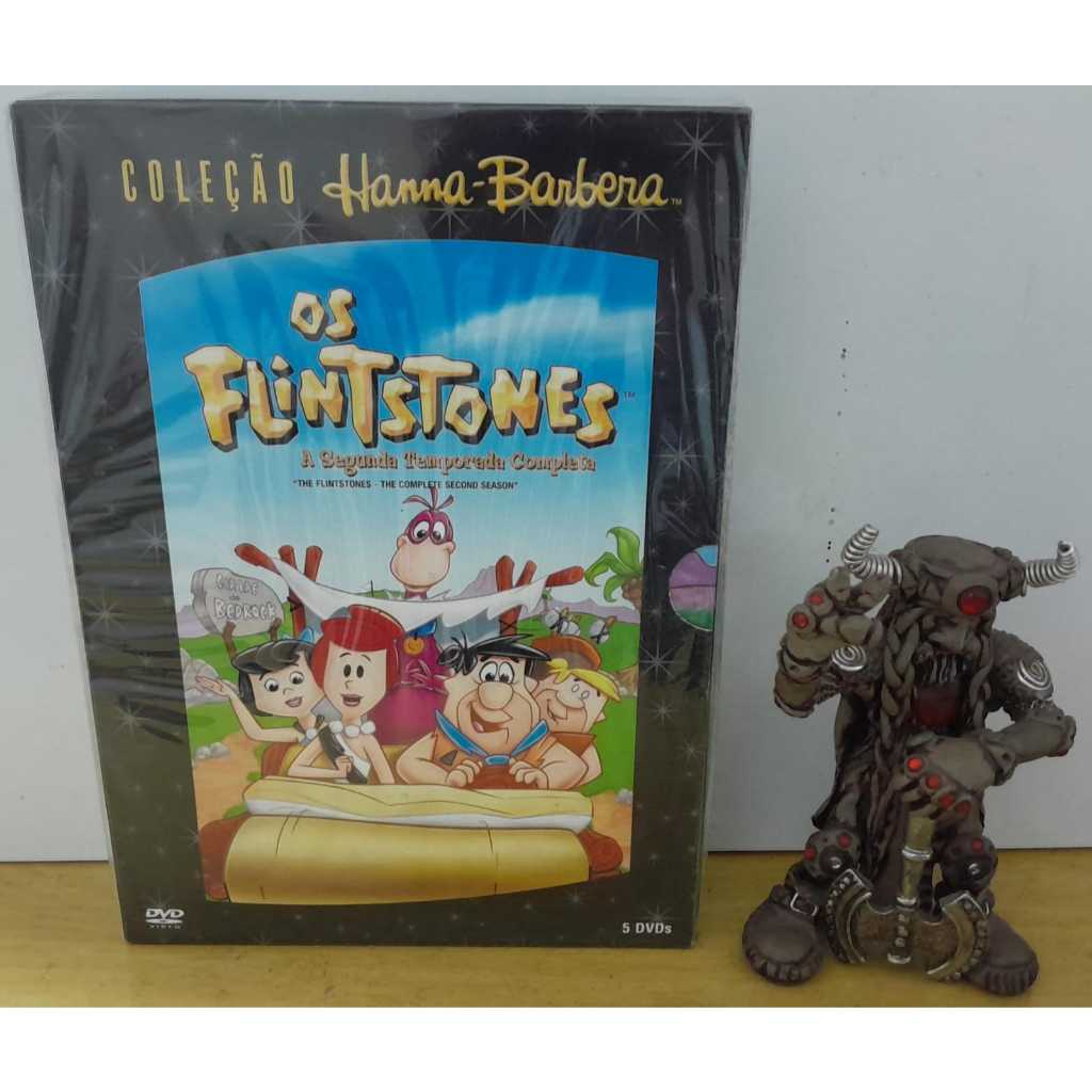 BOX COM 5 DVDS OS FLINTSTONES - SEGUNDA TEMPORADA - DUBLADO - LACRADO ...