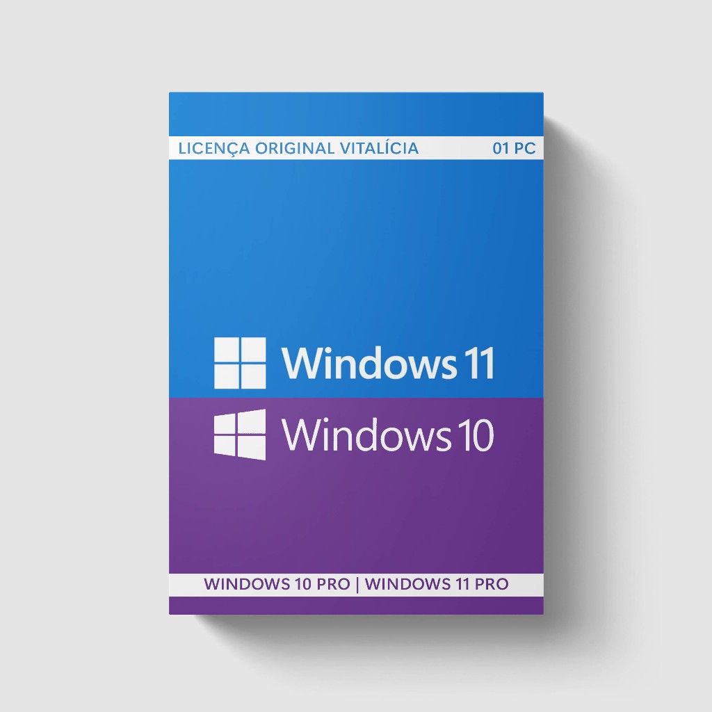 Licença Windows 10 Pro | Windows 11 Pro Original Vitalicia - Escorrega ...