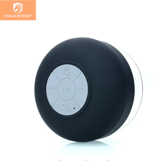 H'maston BTS-06 Mini Caixinha Som Bluetooth Portátil Prova de Água Ventosa