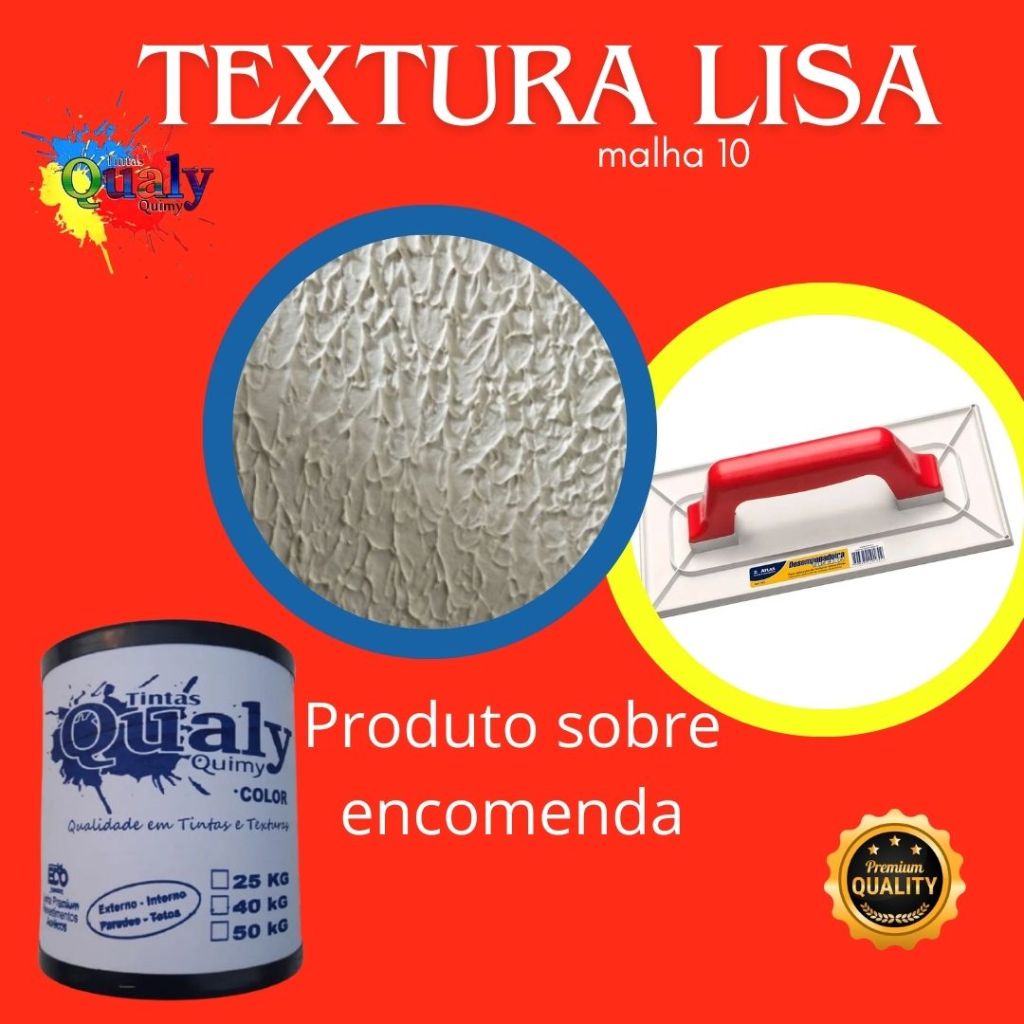 Textura parede Lisa 25kg Branca Uso Interno Externo Antimofo Hidro ...