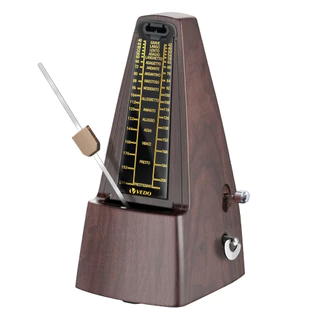 Metrônomos mecânicos para piano, violão, violino, baixo, bateria e outros instrumentos musicais, som alto, alta precisão