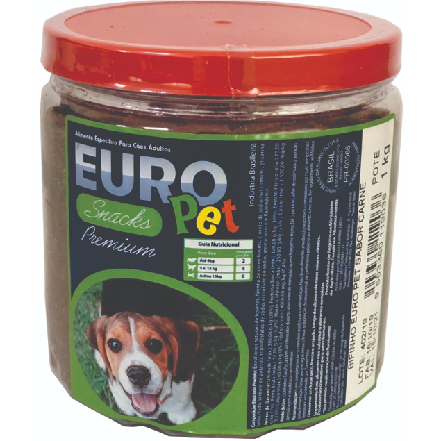 Bifinho Flex 1Kg Petisco Nutritivo Momento Sabor Felicidade Amigo Peludo Ideal para Cães Euro Pet em Oferta na Shopee