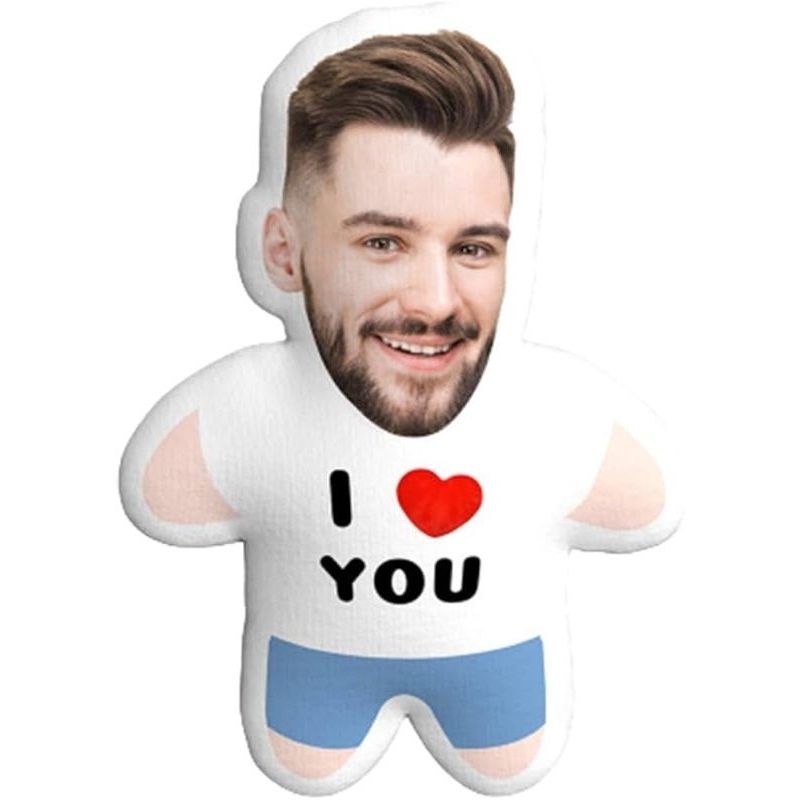 Almofada para namorado/ namorada 34cm. Masculino, Feminino, crianças.