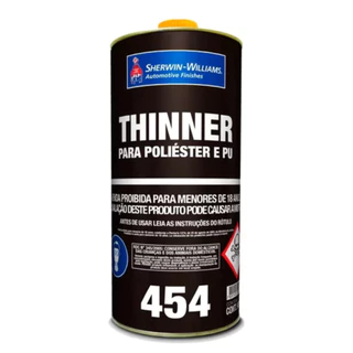 Thinner Pu 454 Solvente Diluente Poliéster Lazzuril 900ml