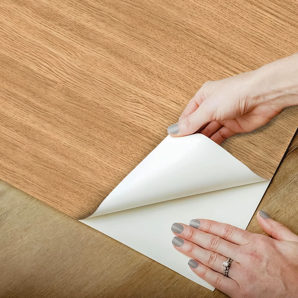 Papel de Parede Autoadesivo Vinílico Madeira Claro Moderno Quarto Sala Painel Banheiro Cozinha