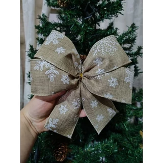 8 laços de Natal à escolher.
