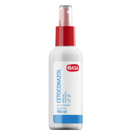 IBASA CETOCONAZOL SPRAY 2% 100 ML - USO VETERINARIO