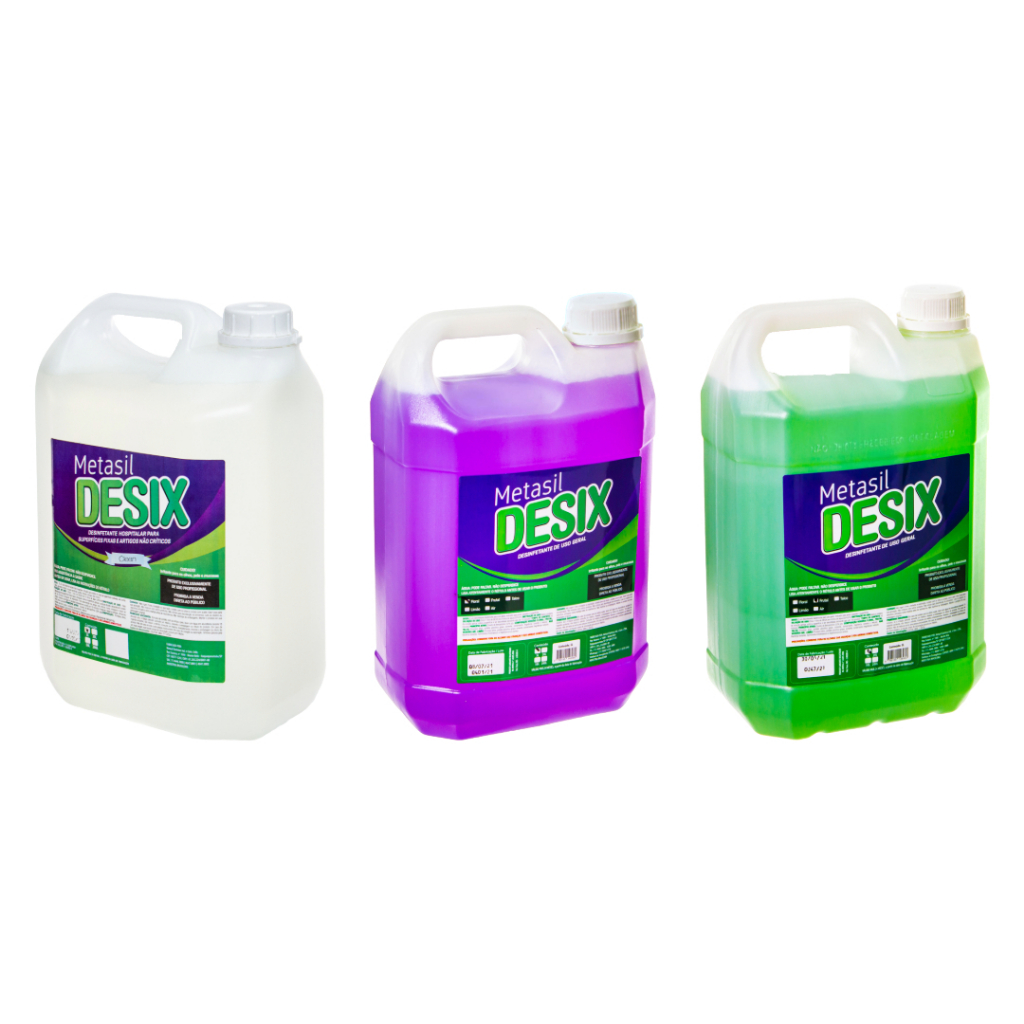 Desinfetante Bactericida Uso Geral Metasil Desix 5l | Shopee Brasil