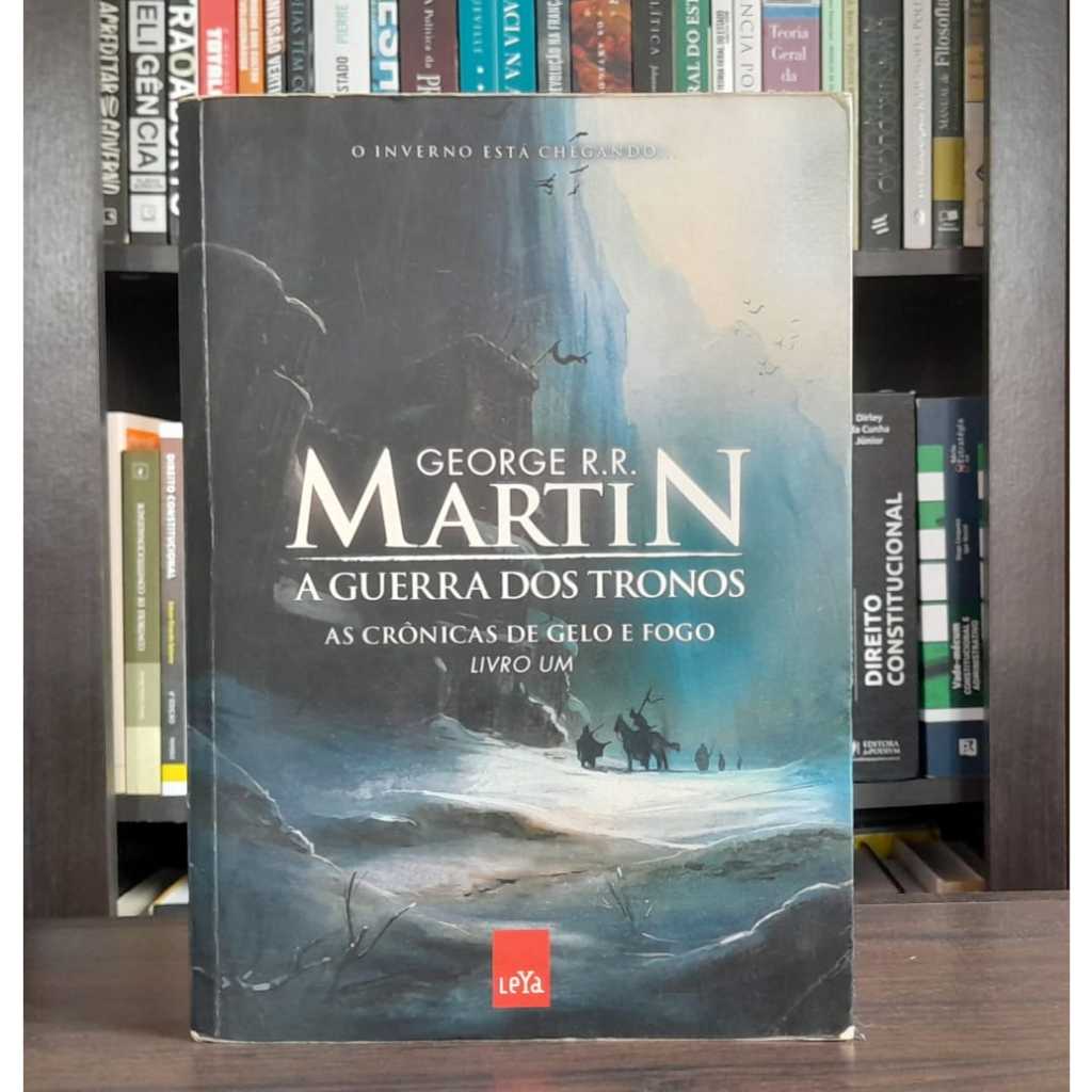 A Guerra dos Tronos (As Crônicas de Gelo e Fogo - Livro Um) | Shopee Brasil