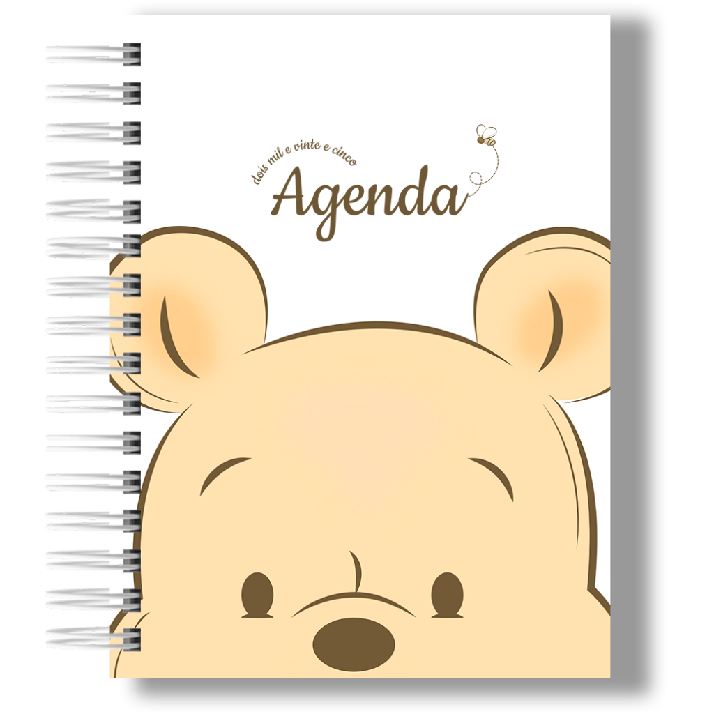 Agenda 2025 - Coleção Ursinho Pooh