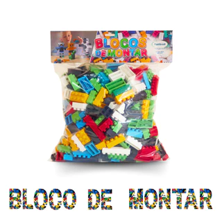 Blocos de Montar 400/200/100/36 Peças Brinquedos Educativos Didático Infantil