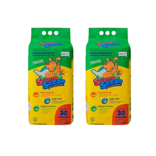 Tapete Higiênico Super Secão Petix 80x60 - 60 unidades