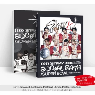 Album KPOP ALEATORIO Stray Kids, BLACKPINK Photobook Com 72 Stickers e 4 Photocards