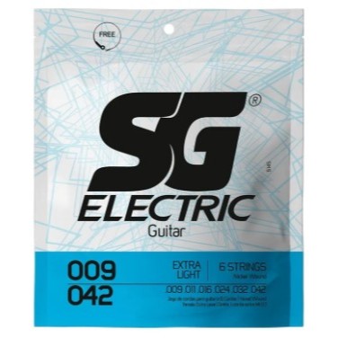 Encordoamento SG Guitarra 009 Extra Leve