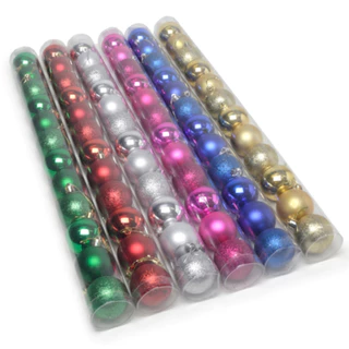 Ornamentos De Bola De Natal 12pcs 5CM Para Decoração De Árvore Diversas Cores Para a Sua Escolha