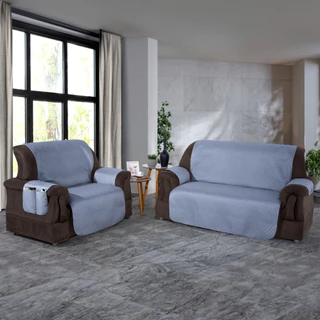 Kit de Protetores de Sofa 02 e 03 Lugares Matelado Otimo Para Pet