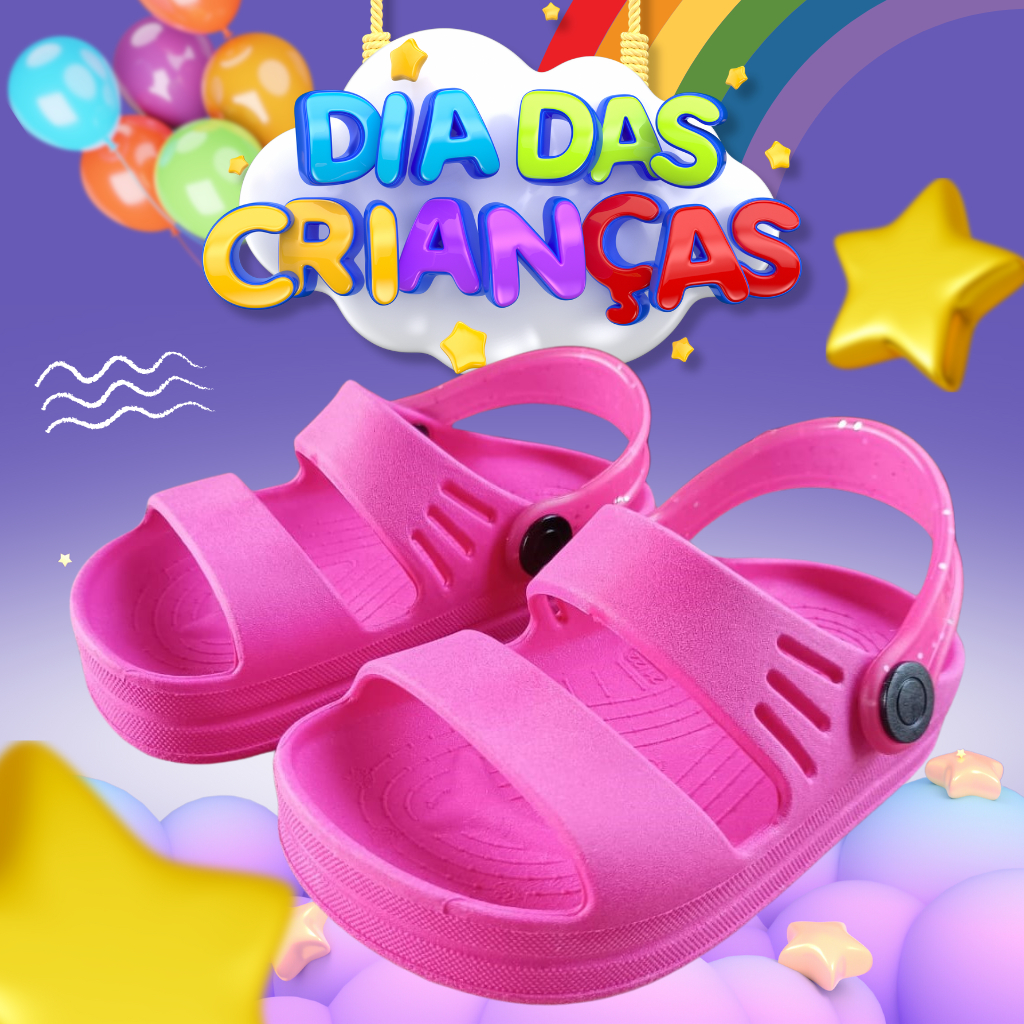 Calçado Infantil Menina Feminino Modelo Leve e Confortável Promoção ...