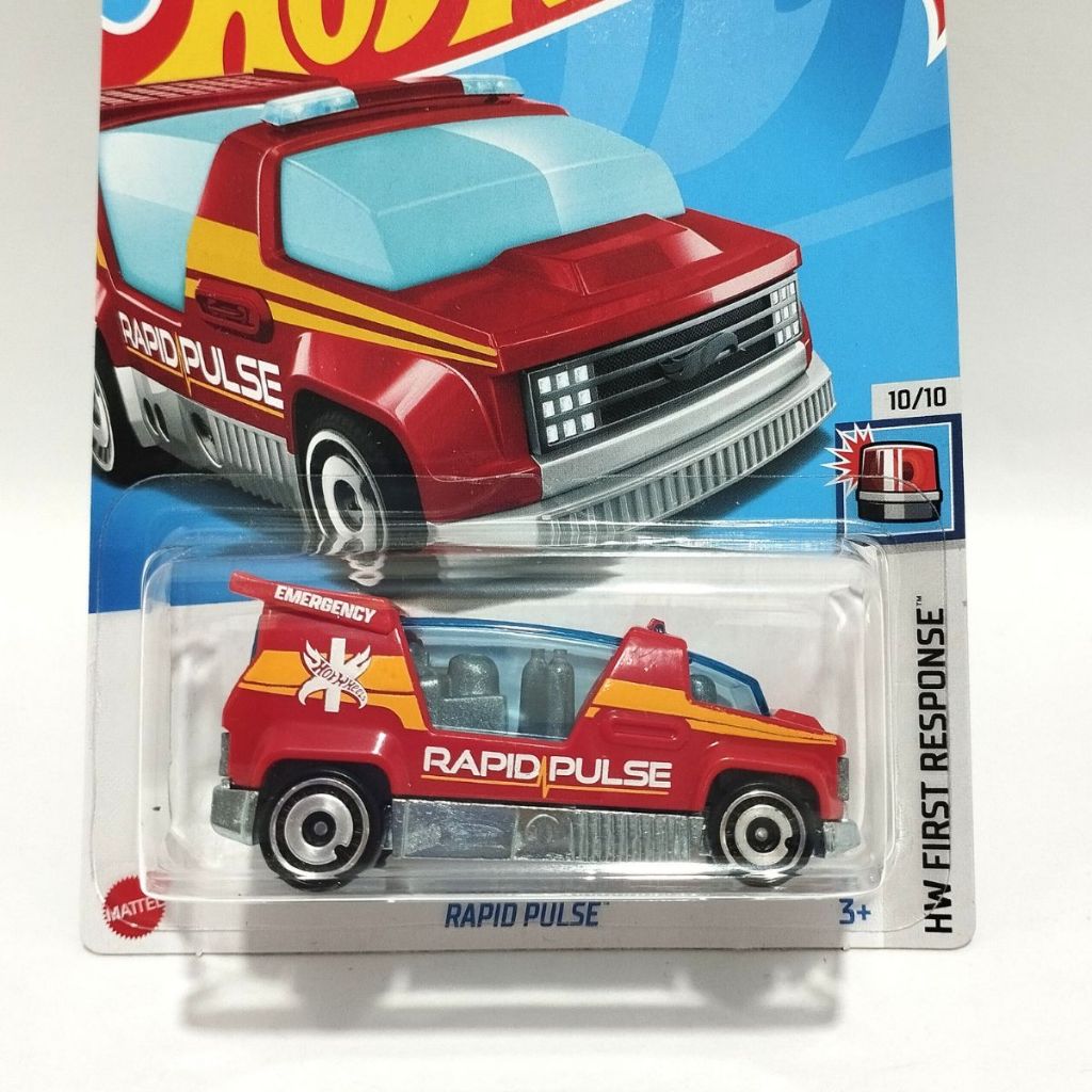 Hot Wheels Rapid Pulse HW FIRST RESPONSE MATTEL | Shopee Brasil