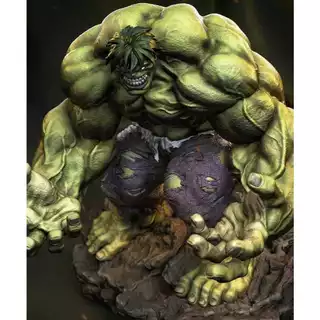 Action Figure Hulk(SEM PINTURA! LEIA O ANÚNCIO!)