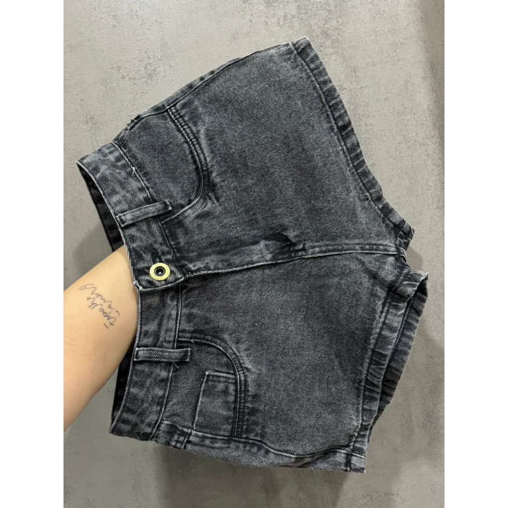 Short Jeans Estonado De Barra