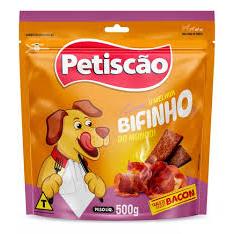 Bifinho Mastigável Bacon Petiscão Formato Tablet Pacote 500 G ( SUPER MACIO ) em Oferta na Shopee