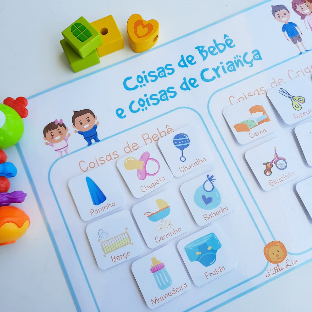 Coisas de Bebê e Coisas de Criança - Auxiliando a transição entre fases ...