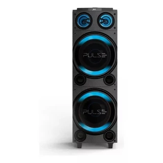 Caixa De Som Torre Double 10 Pol. 1800w Rms Led Pulse -sp507 Cor Preto 110V/220V