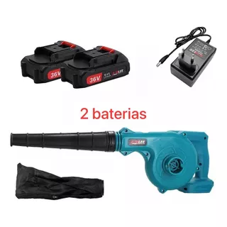 Soprador de folhas elétrico sem fio com bateria recarregável de 36V Com 2 baterias