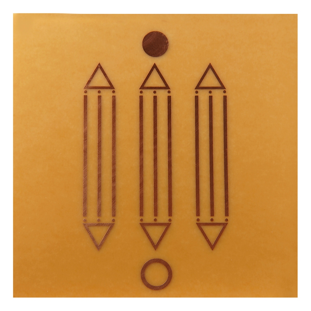 Gráfico de Radiestesia Luxor 14x14cm - 031 | Shopee Brasil