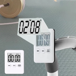 Temporizador Eletrônico Contagem Regressiva Temporizador De Cozinha 5.8 x 1.3 x 7.5 Preto Ou Branco em Oferta na Shopee