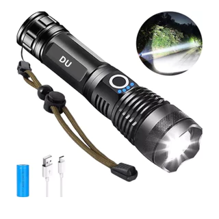 Super Lanterna T9 P50 Zoom Led Muito Forte Recarregável Usb