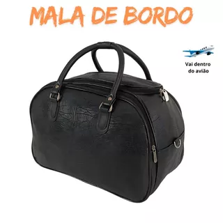 Mala Bolsa De Mão Extra Grande De Viagem Couro Ecológico em Oferta na Shopee