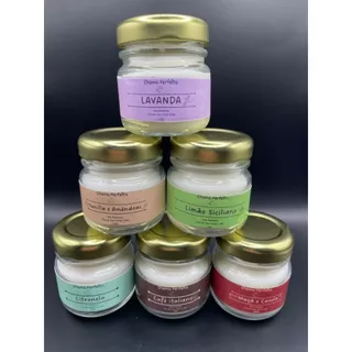 Kit com 12 Unidades de velas Aromáticas 40 gr