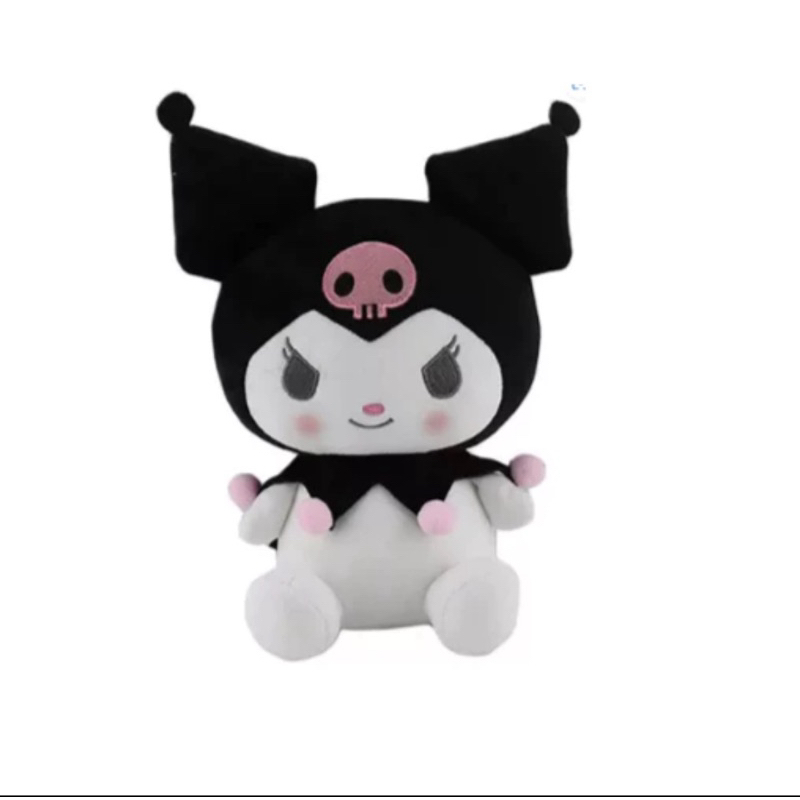 Pelúcia Hello Kitty Kuromi SanRio 25cm Antialérgico - Pronta Entrega - Presente