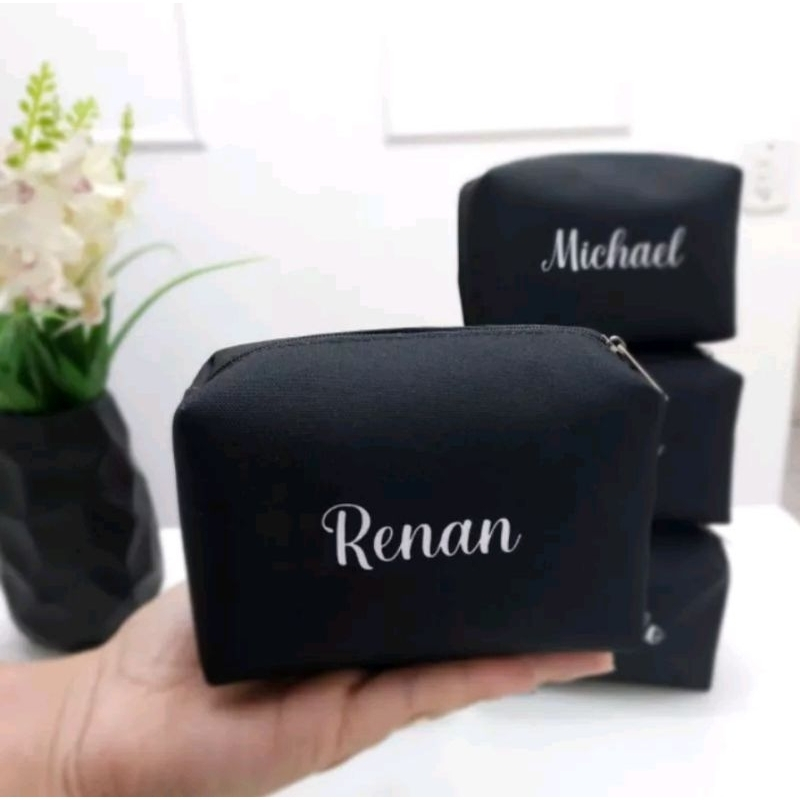 15 unid Nécessaire Mini Box Personalizada com logo nome Madrinha Padrinho Casamento Mimos