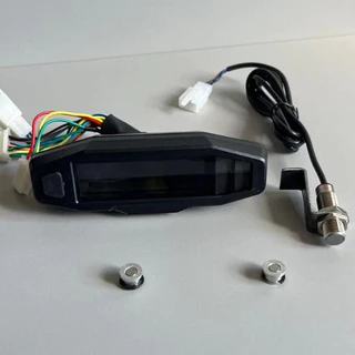 Velocímetro digital universal para motocicleta, tacômetro digital, odômetro, sensor de velocidade