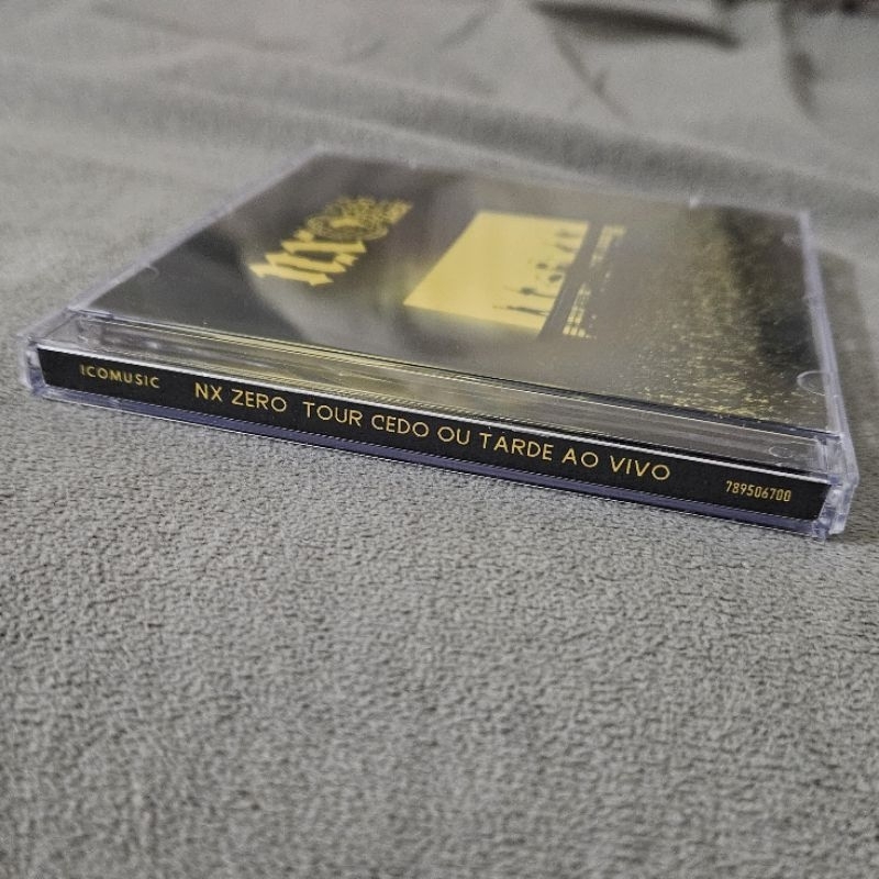 CD Nx Zero - Tour Cedo ou Tarde Ao Vivo (2024) CD Duplo | Shopee
