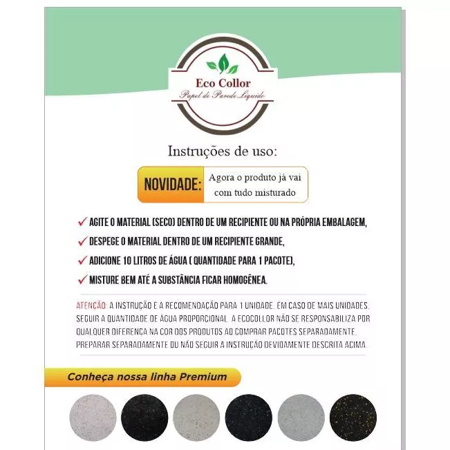Kit Papel De Parede Líquido Premium Dourado + Espátula - Imagem 3
