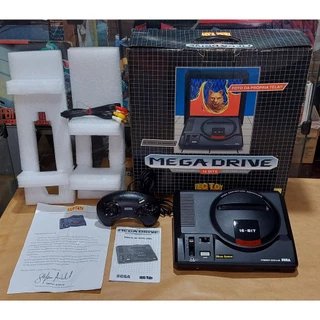Sega Mega Drive 16 Bit Tectoy 2017 Console Completo Com Muitos Jogos Centenas Em Ótimo Estado Conferir Nas Fotos E Video Leia A Descrição