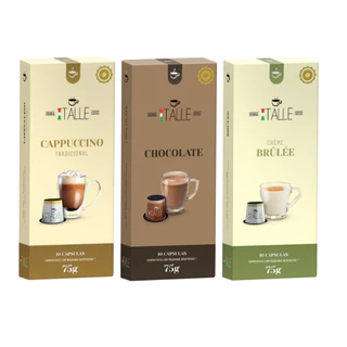Cápsulas Nespresso Chocolate Cappuccino Café Italle 30 Unid